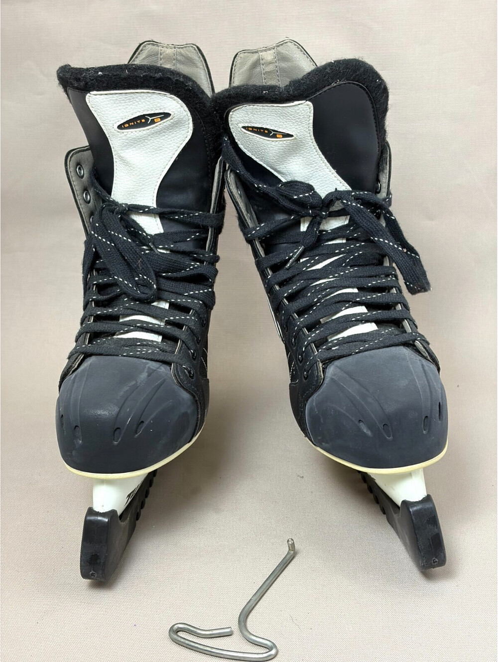 Nike Ignite 6 Ice Hockey Skates Tuuk Custom Blade Guards Lace Tool Adult Mens